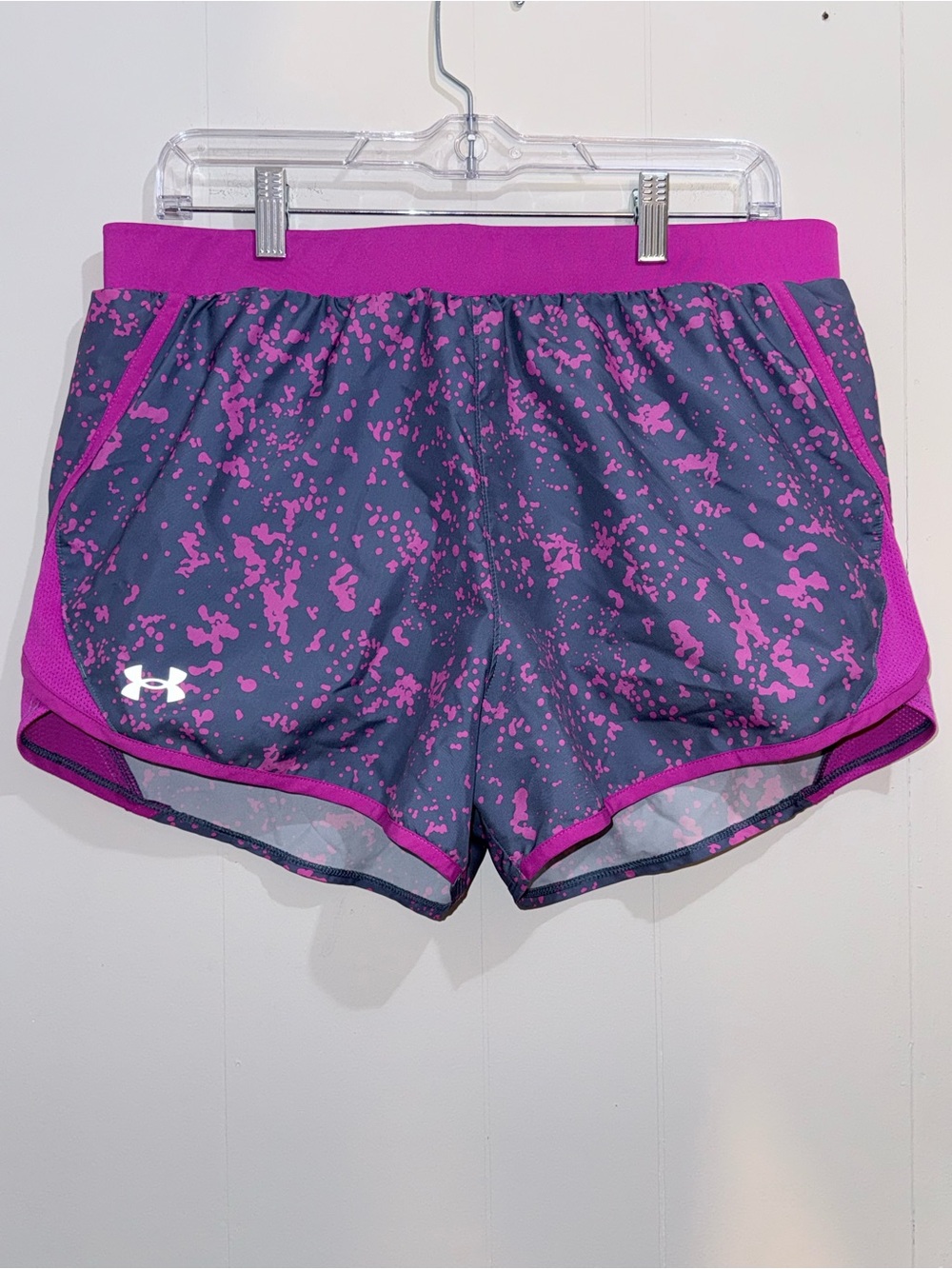 Under Armour UA Fly-By 2.0 Printed Running Shorts Large